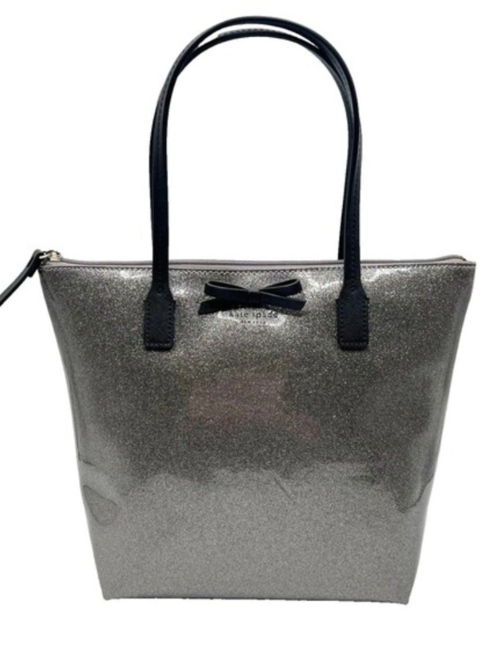 Kate Spade Mavis Street Jeralyn Tote | Anthracite Gray Glitter